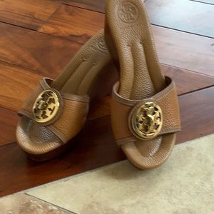 TORY BURCH Leather Slide